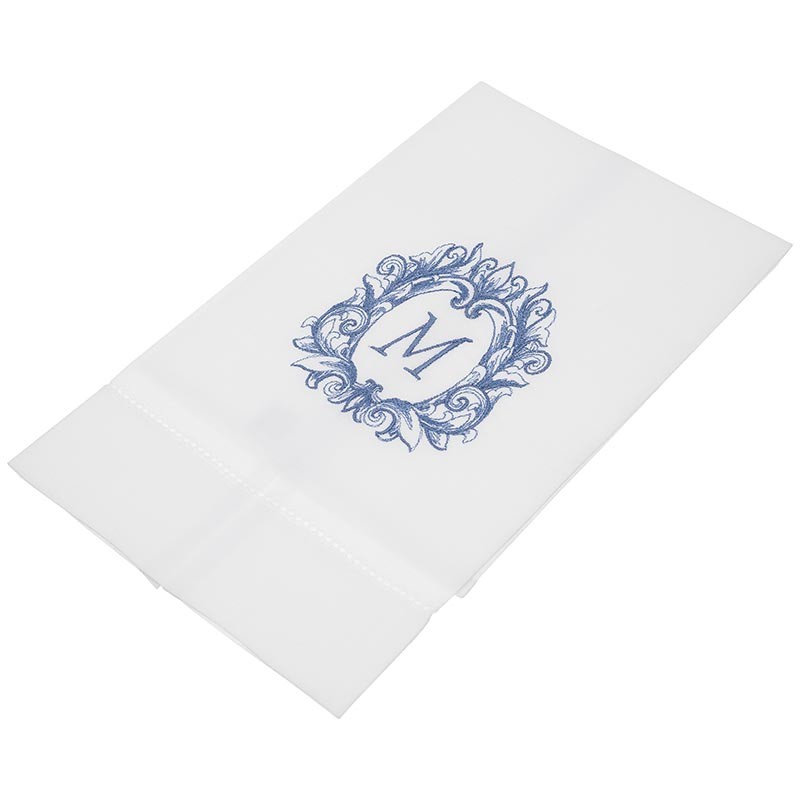 Powder Room Towel Monogram :: Theodora Home International